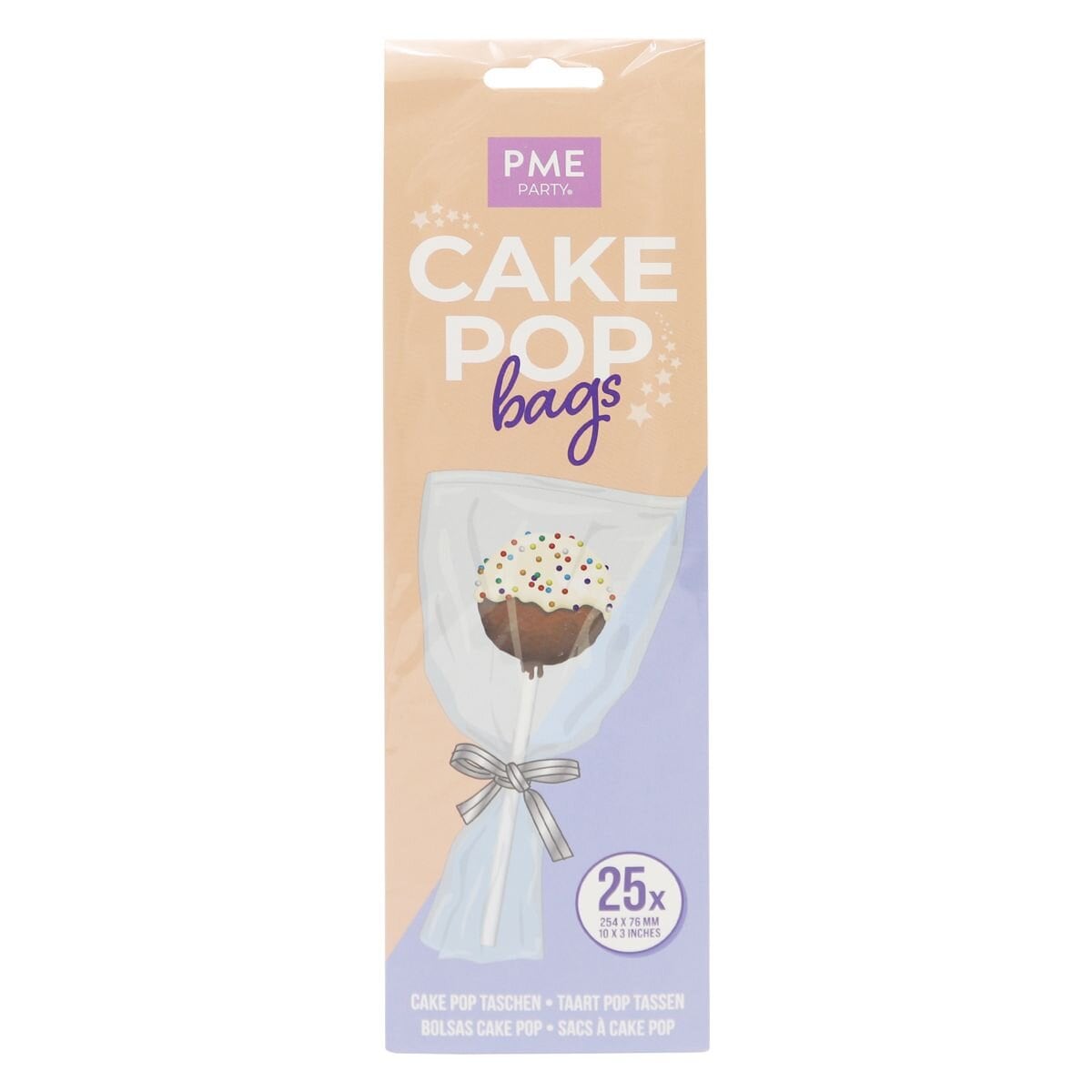 PME - Cake Pop-zakjes 25 stuks