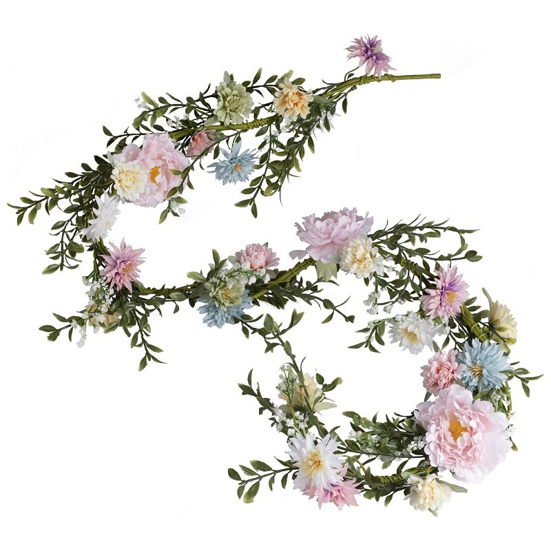 Bloemengarland Zomerbloemen 180 cm