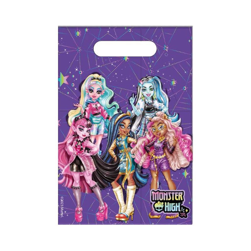 Monster High - Uitdeelzakjes 6 stuks