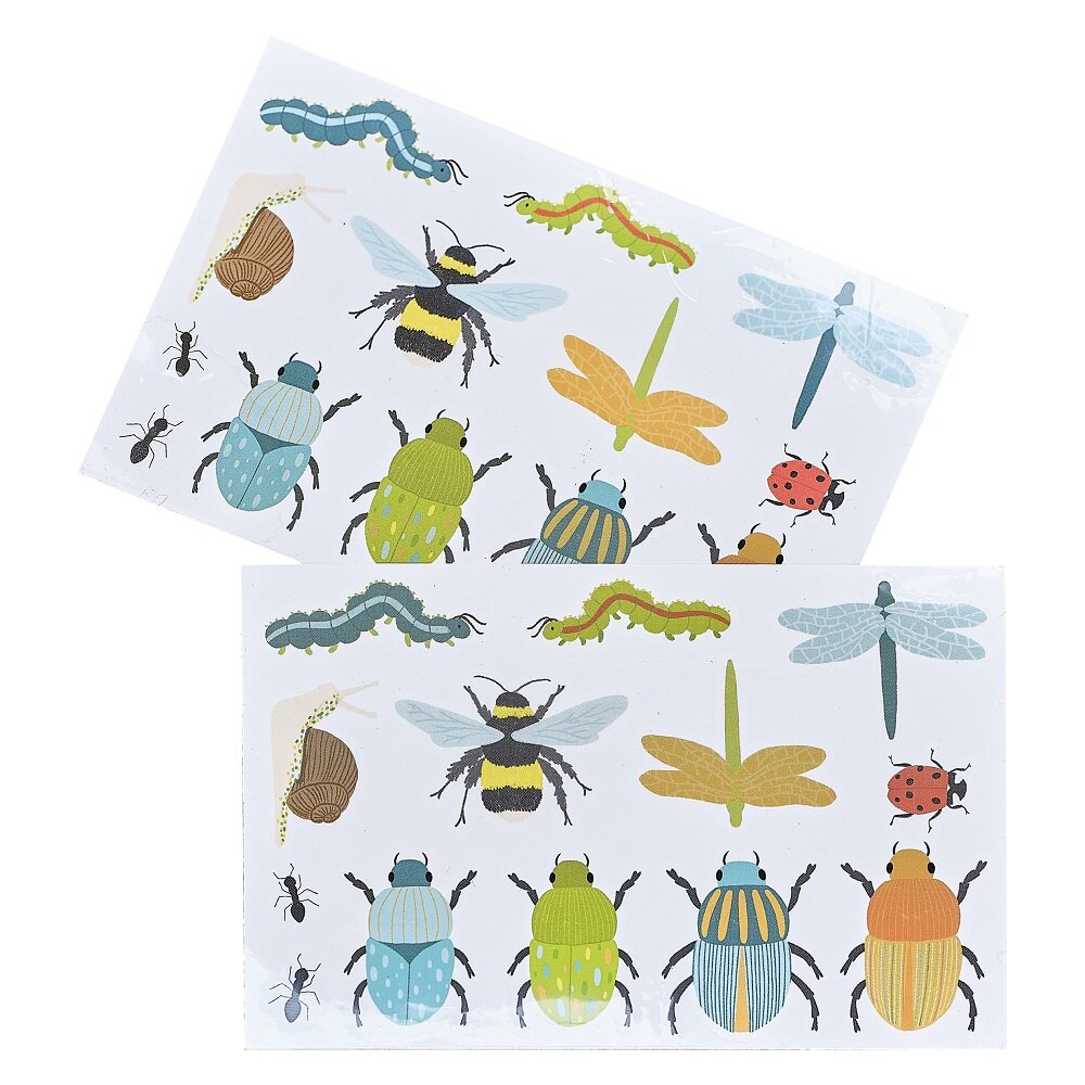 Bug Party - Neptattoos voor kinderen 24 stuks