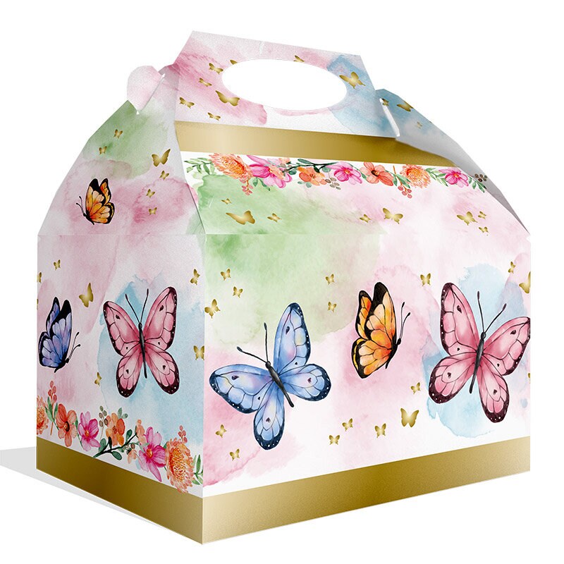 Vlinder Feestbox 20 x 16 cm