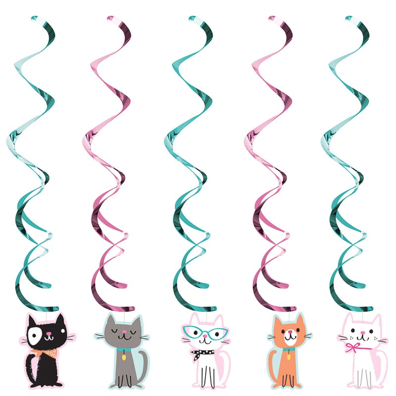 Cat Party - Hangdecoratie Whirls