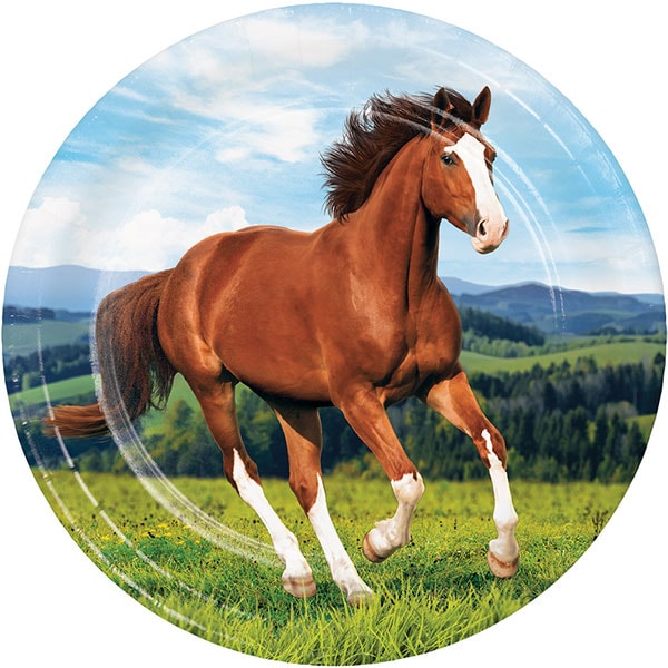 Horse and Pony - Bordjes 8 stuks