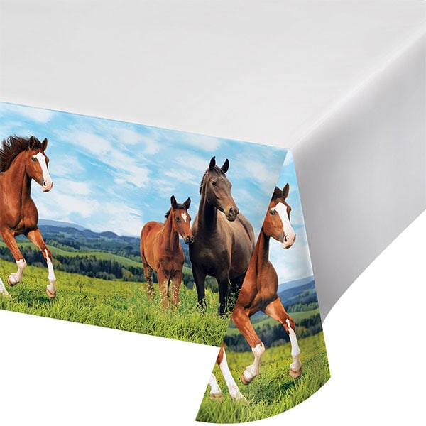 Horse and Pony - Tafelkleed 137 x 259 cm