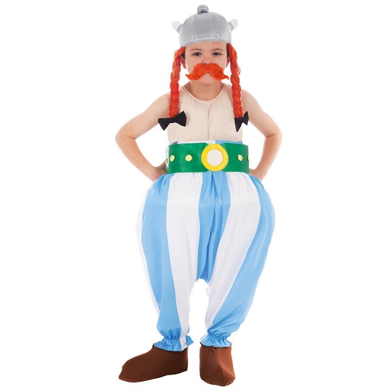 Obelix Kostuum Kind 9-10 jaar (140 cm)