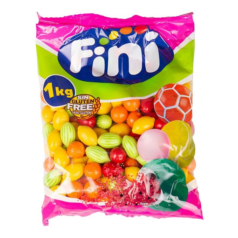 Kauwgom Vruchten Grootverpakking 1 kg