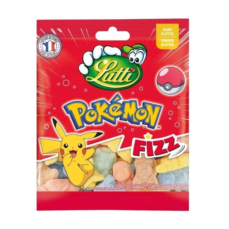 Lutti - Snoep Pokémon Fizzy 100 gram