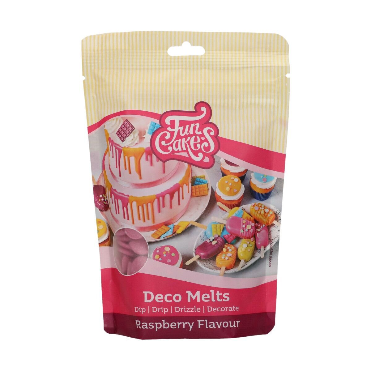 FunCakes - Deco Melts Frambozensmaak 250 g