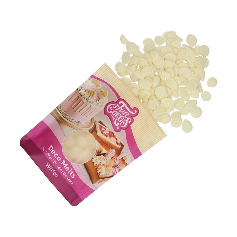FunCakes - Deco Melts Wit 250 g