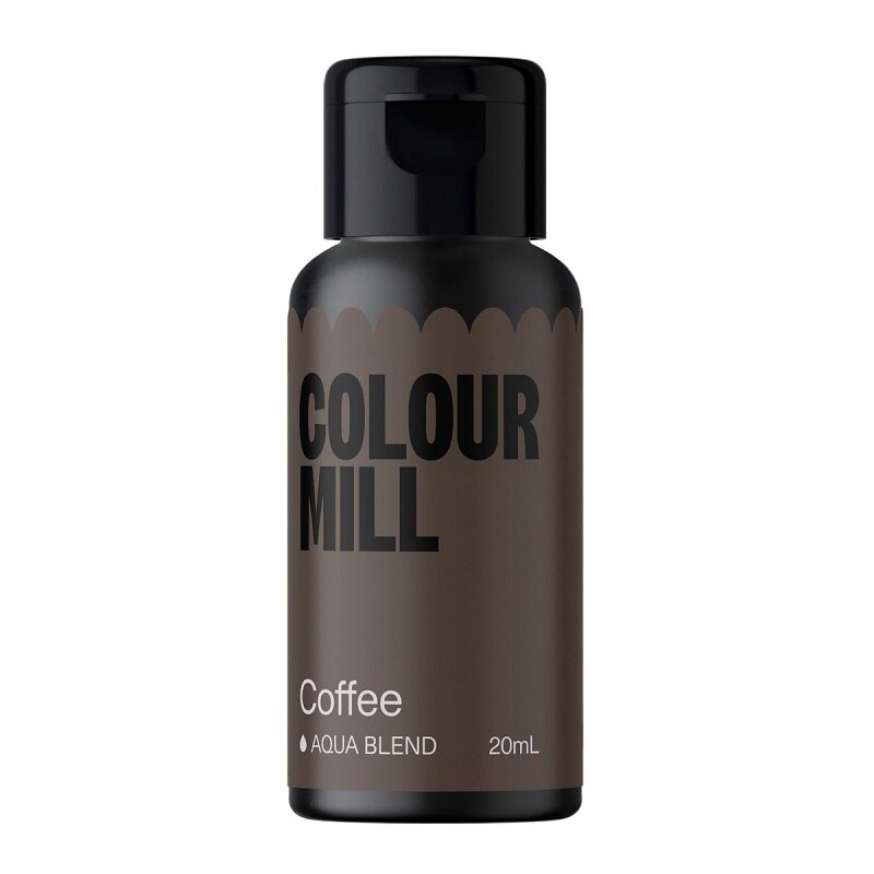 Colour Mill - Waterbasis eetbare kleurstof koffiebruin 20 ml