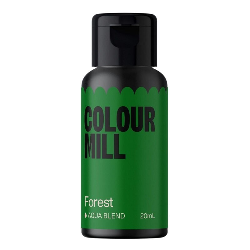 Colour Mill - Waterbasis eetbare kleurstof donkergroen 20 ml