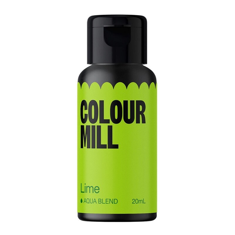 Colour Mill - Waterbasis eetbare kleurstof limoengroen 20 ml
