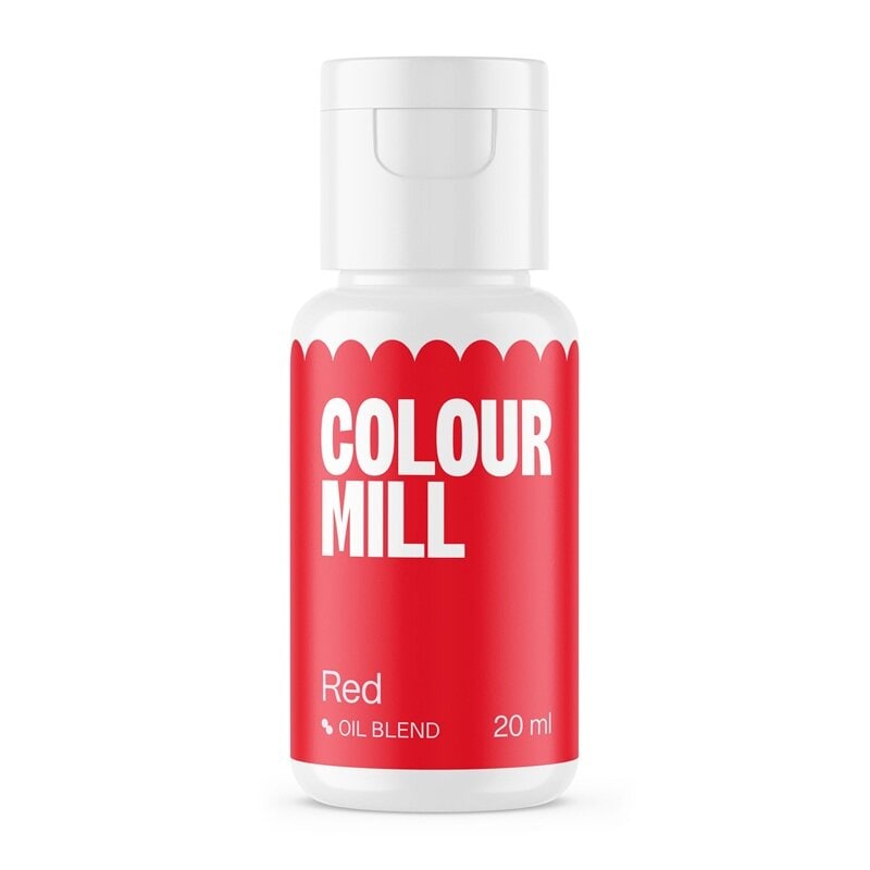 Colour Mill Oliegebaseerde eetbare kleurstof rood 20 ml