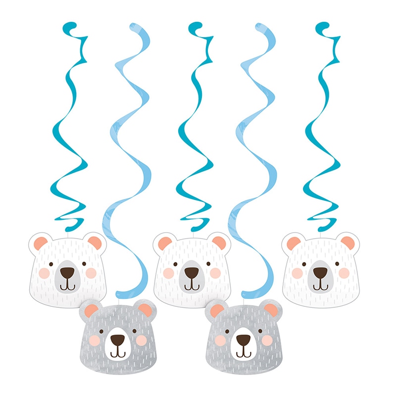 Birthday Bear - Hangdecoratie Whirls
