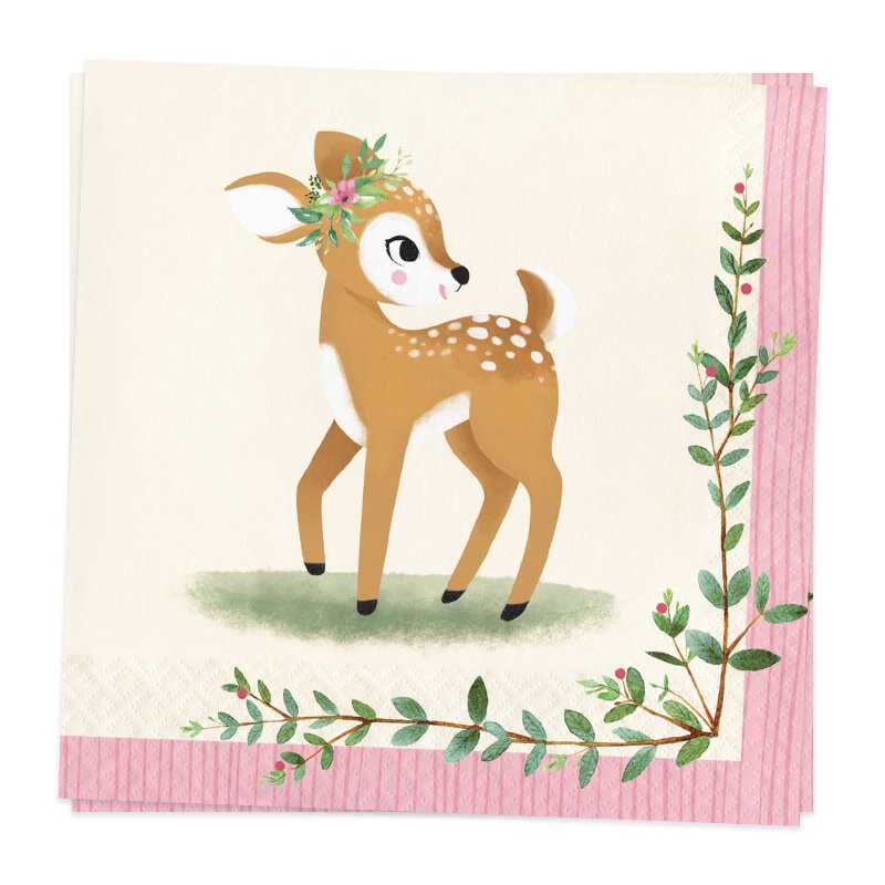 Deer Little One - Servetten 16 stuks