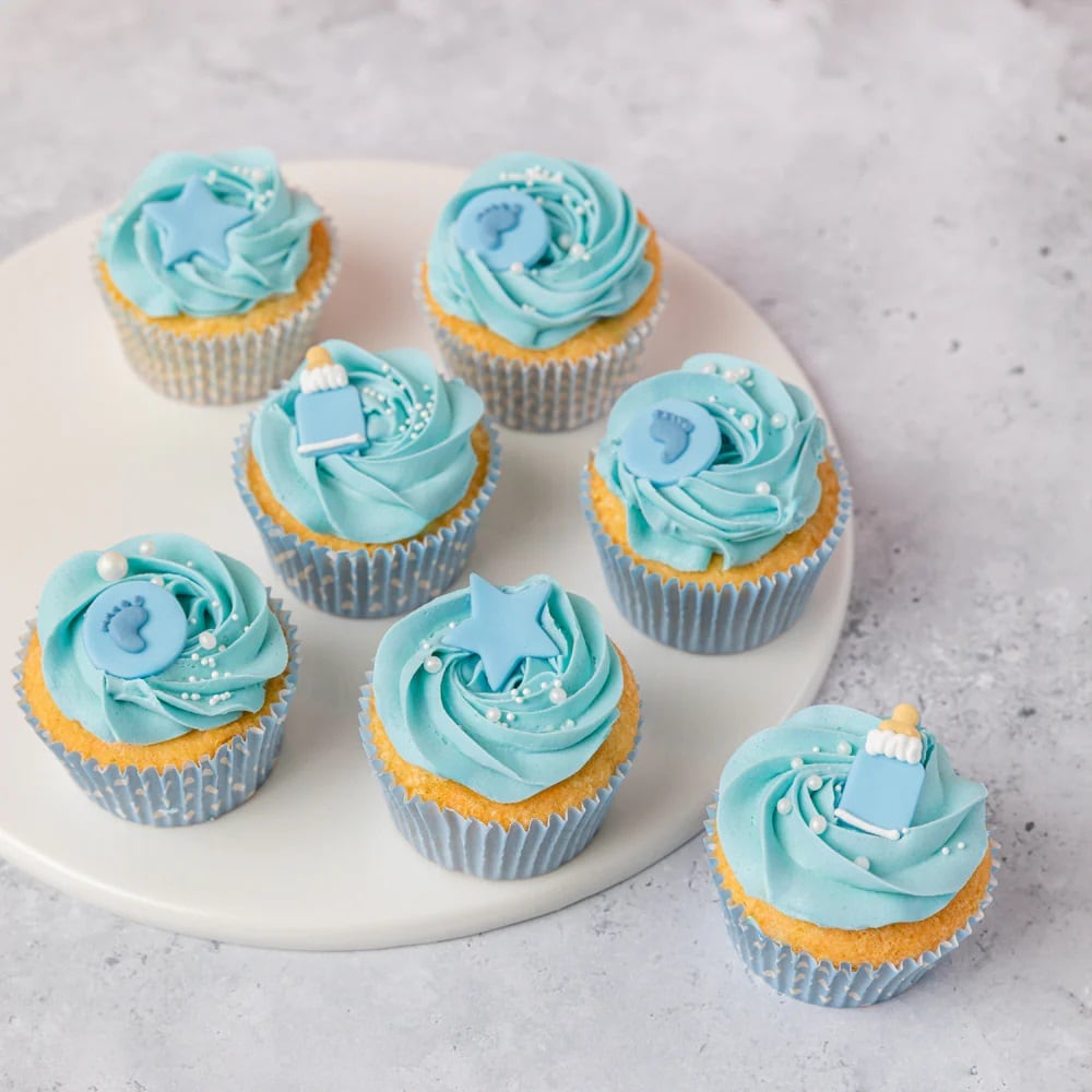 Muffinvormpjes - Baby Boy 75 stuks