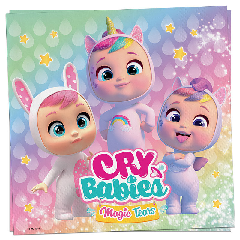Cry Babies - Servetten 20 stuks