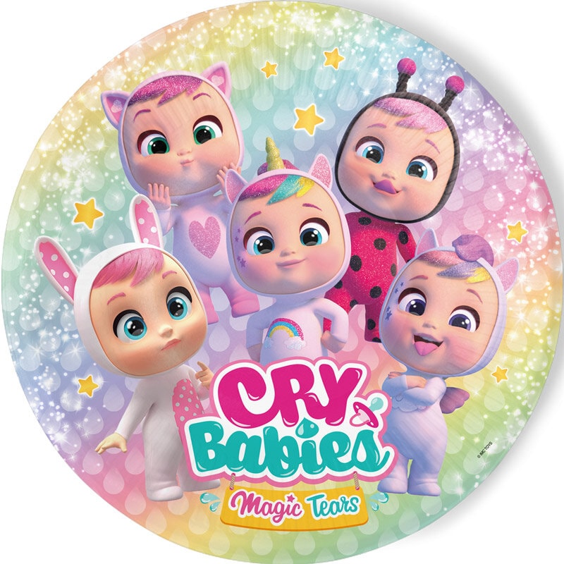 Cry Babies - Bordjes 8 stuks