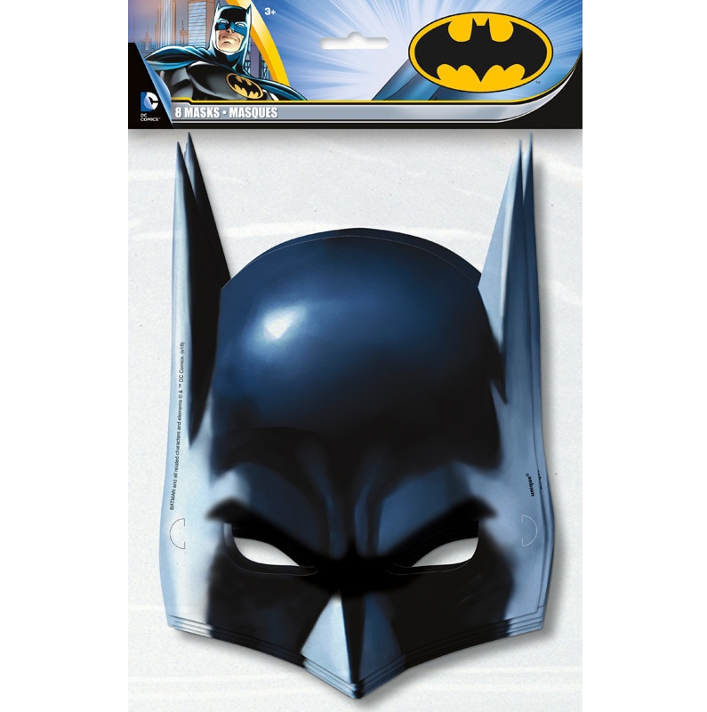 Batman - Maskers 8 stuks