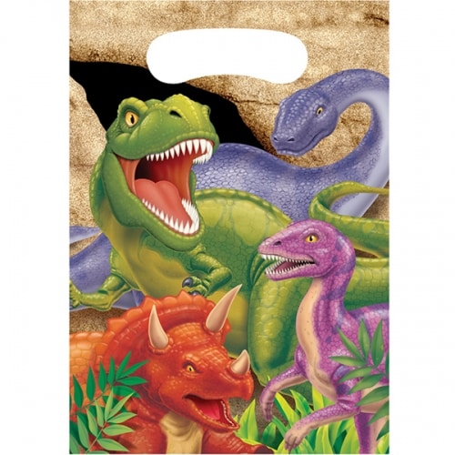 Dinosaur Adventure - Uitdeelzakjes 8 stuks