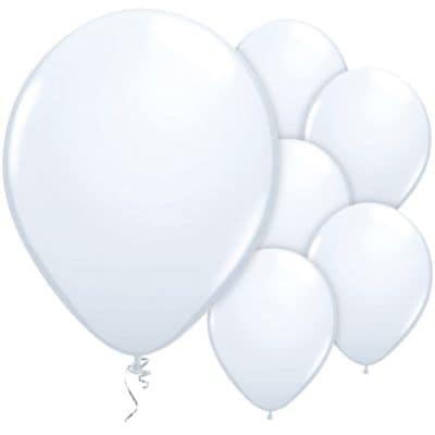 Ballonnen - Wit 100 stuks