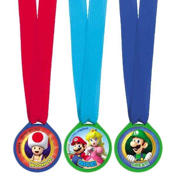 Super Mario - Medailles 12 stuks