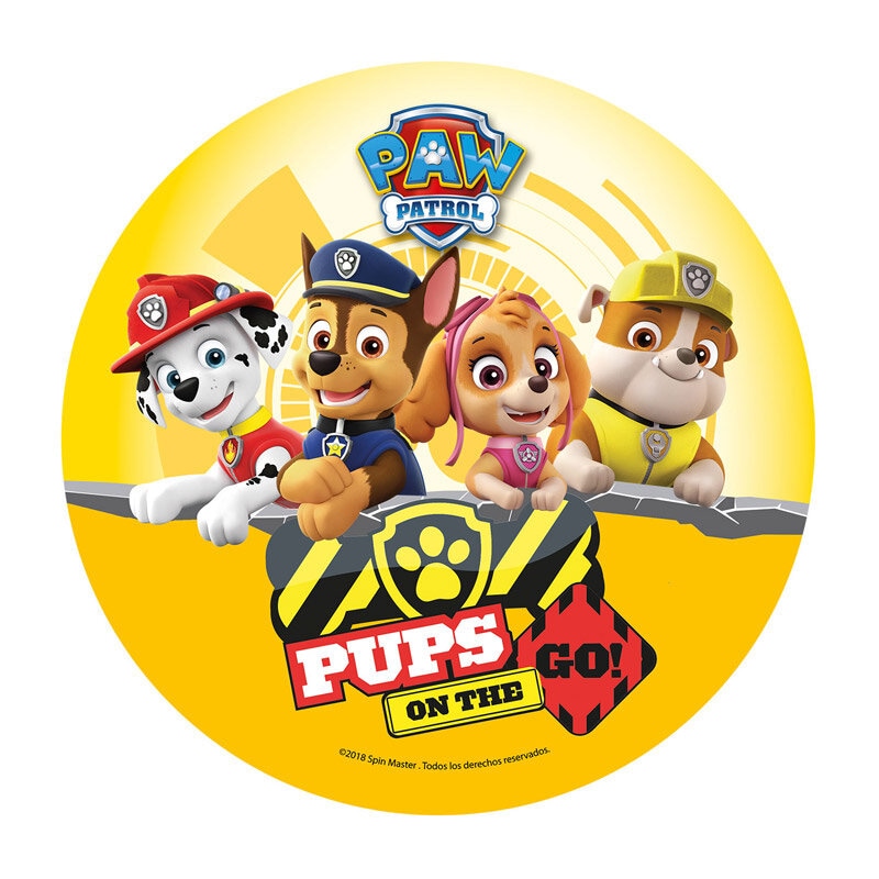 Taartprint Paw Patrol - Ouwel 20 cm (A)