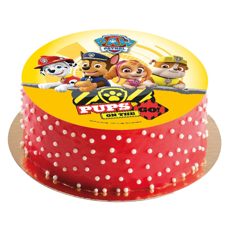 Taartprint Paw Patrol - Ouwel 20 cm (A)