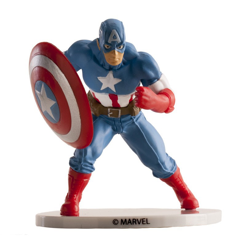 Captain America - Taartfiguur 9 cm