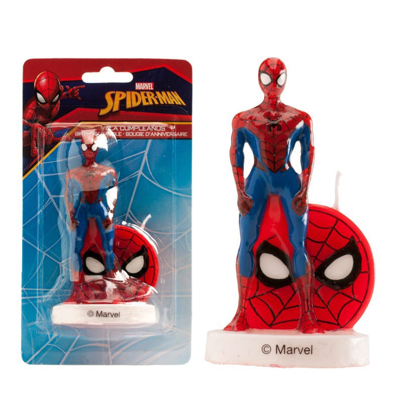 Spiderman - Taart Kaars 3D