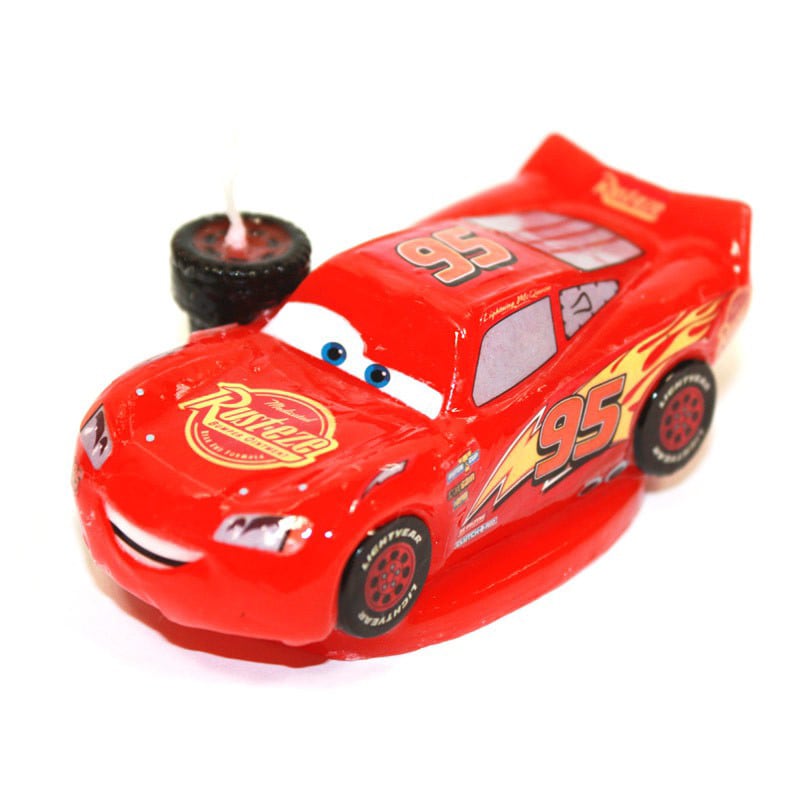 Cars 3 - Taart Kaars McQueen 3D