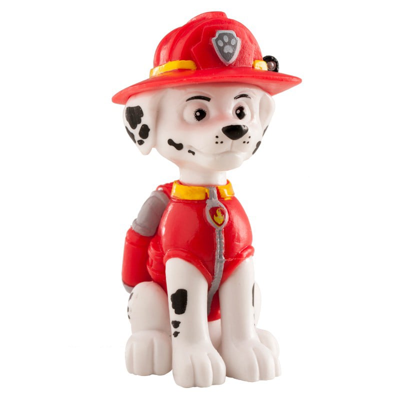 Paw Patrol - Taartfiguren Chase & Marshall 6 cm, 2 stuks