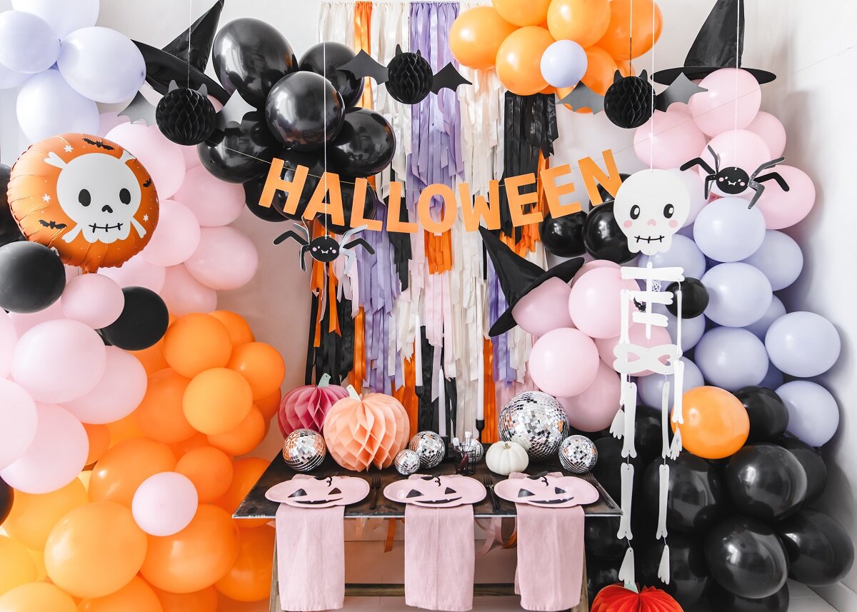 Hangdecoraties - Halloween Spinnen 5 stuks