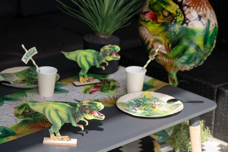 Dinosaurus - 2D Houten tafeldecoratie 24 cm