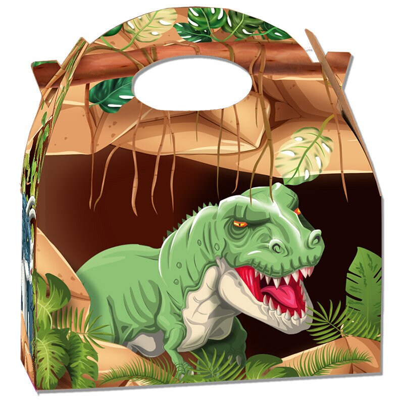 Jurassic Dino Feestbox 20 x 16 cm
