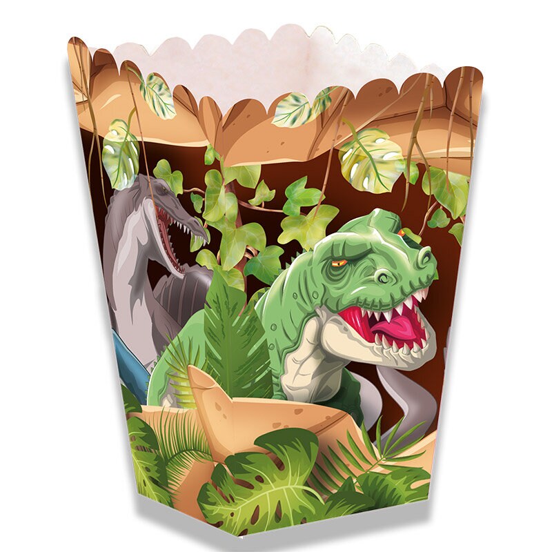 Jurassic Dino Popcornbakje 12 x 5 cm