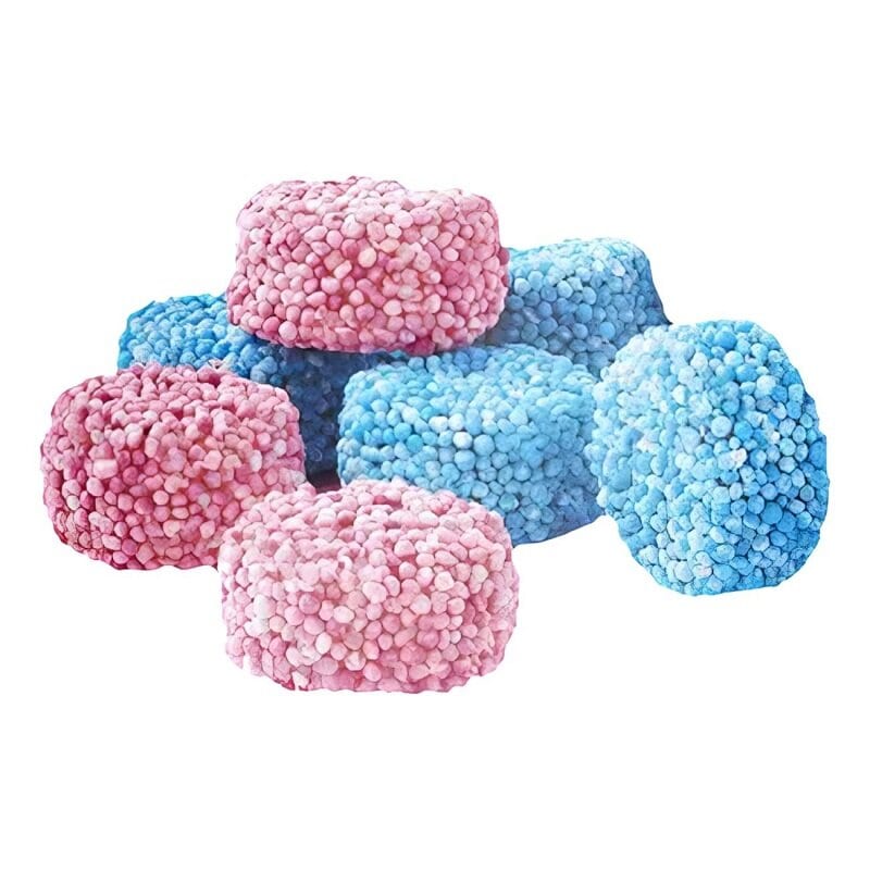 Jelly Buttons Roze & Blauwe Knopen Grootverpakking 2 kg