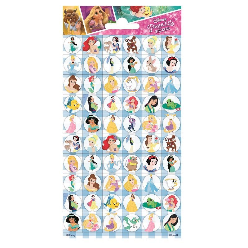 Disney Prinsessen - Stickers 60 stuks