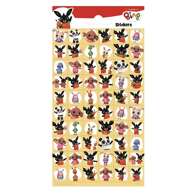 Bing - Stickers 60-pack