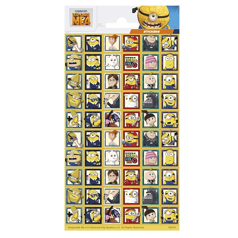 Minions - Stickers 60-pack