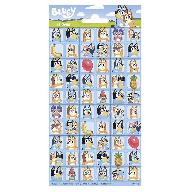 Bluey - Stickers 60-pack