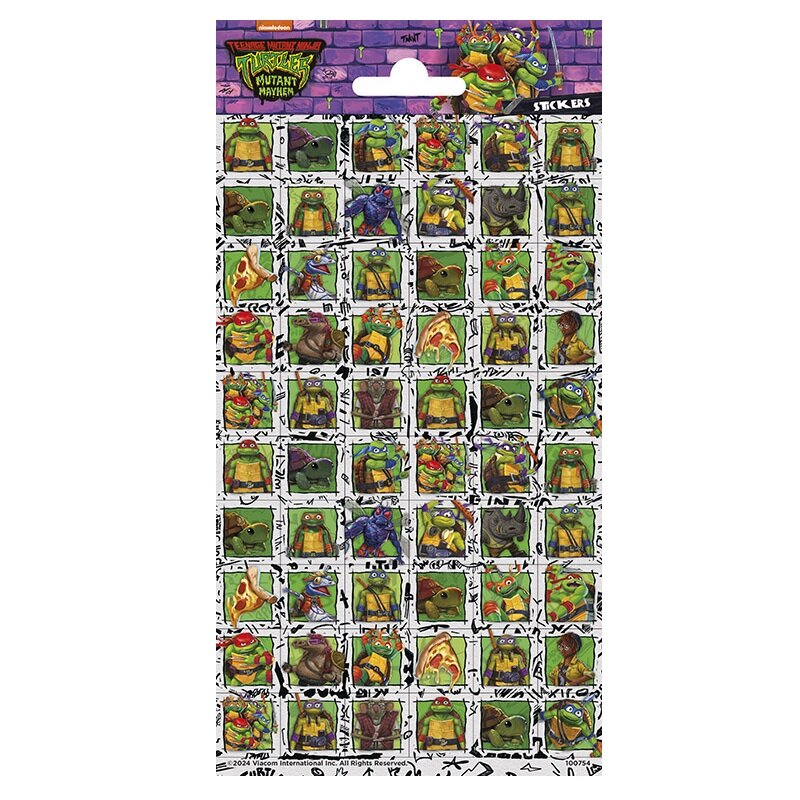 Ninja Turtles - Stickers 60-pack