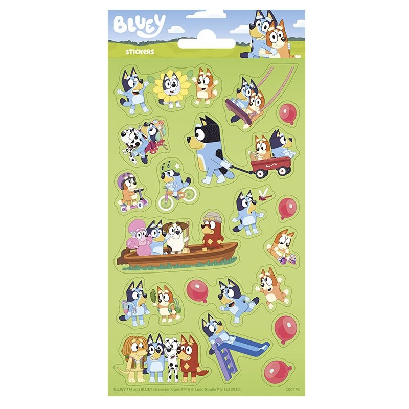 Bluey - Stickers 17-pack