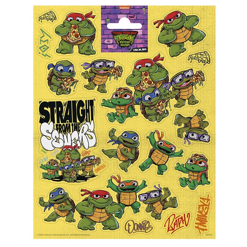 Ninja Turtles - Stickers 18-pack