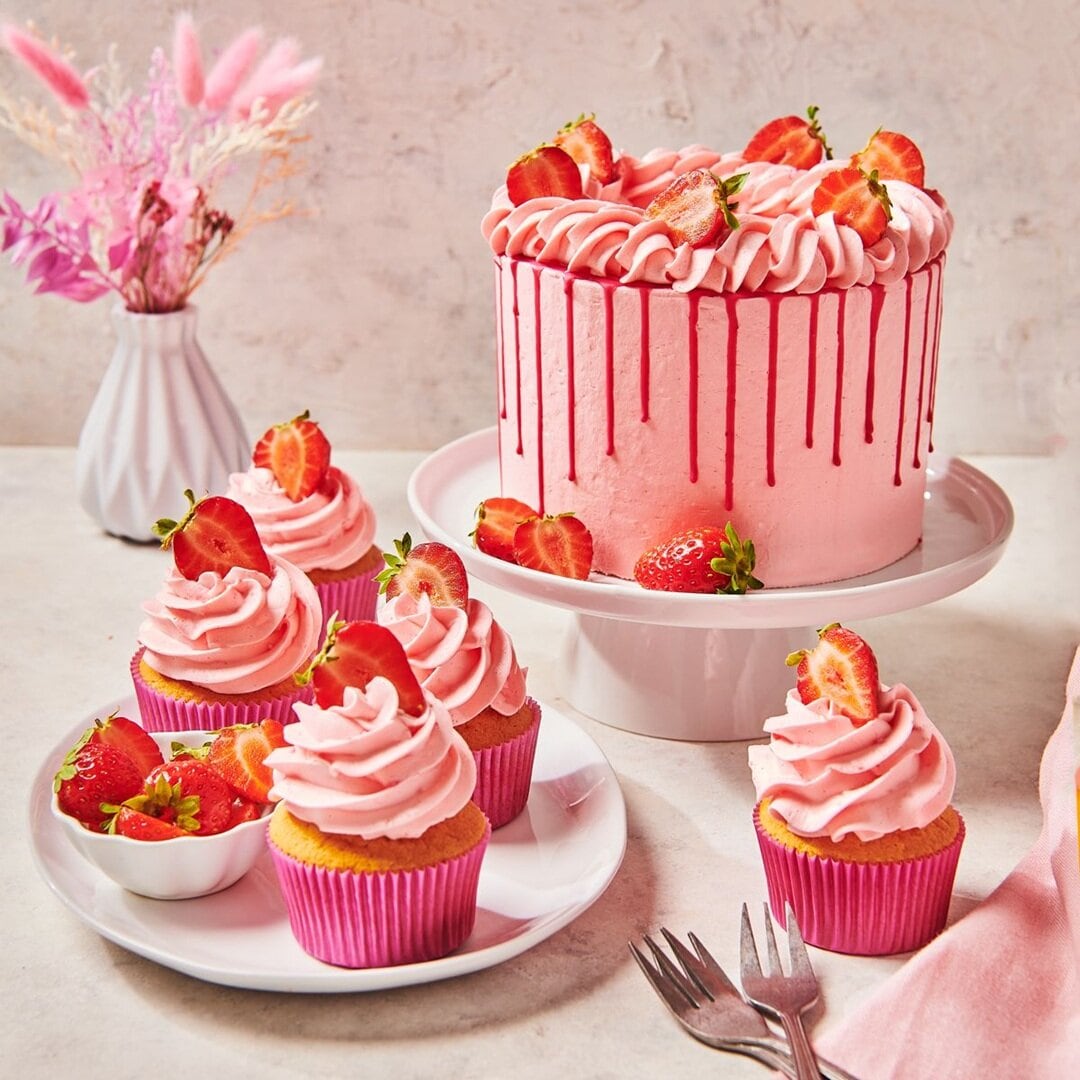 FunCakes Enchanted Cream frostingmix, aardbei 900 gram
