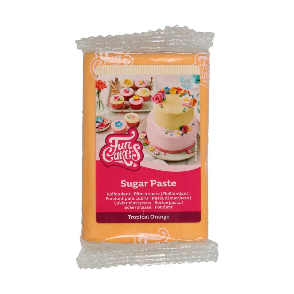 FunCakes - Rolfondant Tropical Orange 250 g