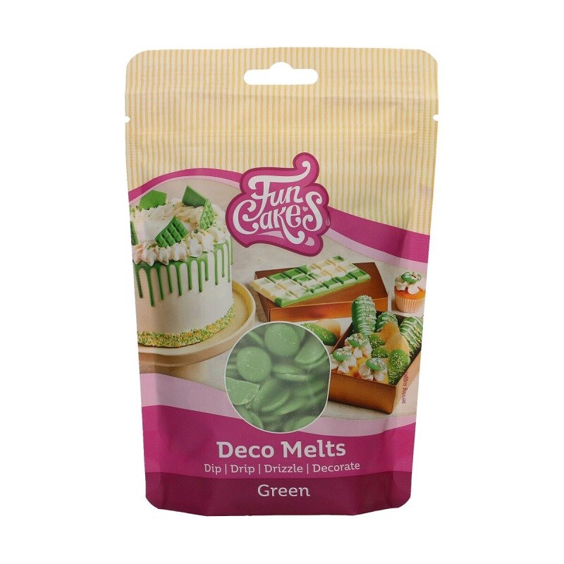 FunCakes - Deco Melts Groen 250 g