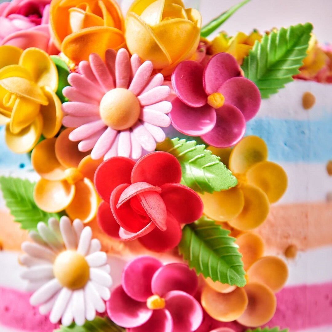 FunCakes - Eetbare Oblaatbloemen, Akelei 12 stuks