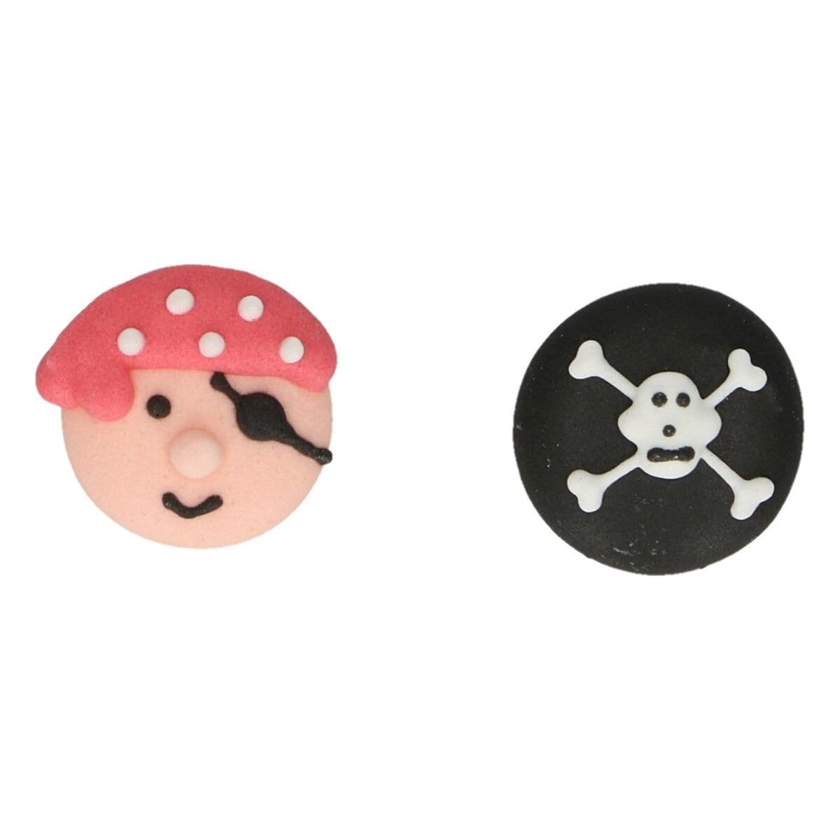FunCakes - Suikerdecoraties Piraat 12 stuks