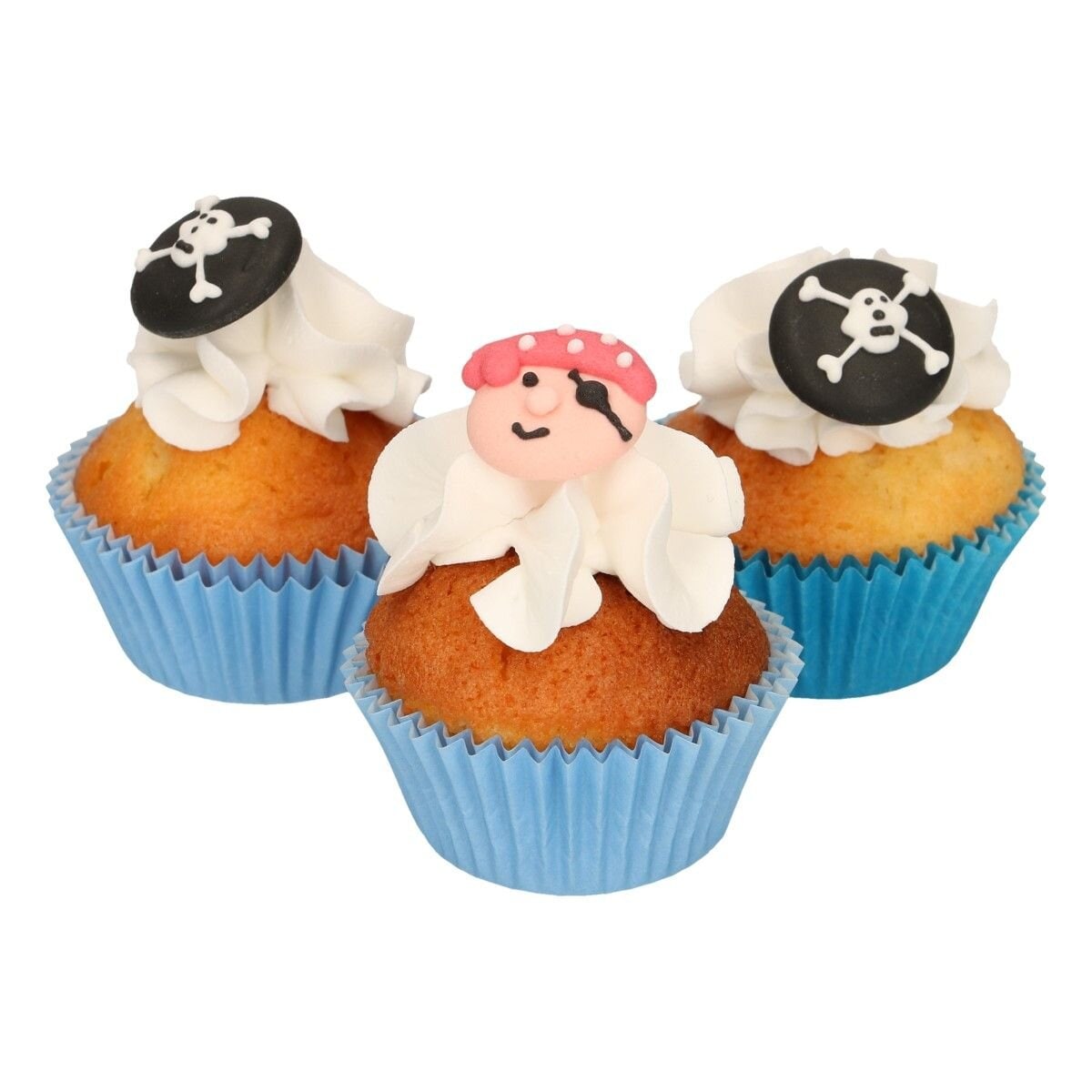 FunCakes - Suikerdecoraties Piraat 12 stuks